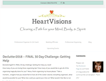 Tablet Screenshot of heartvisions.com